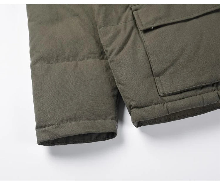 mens jacket winter parkas streetwear thicken warm washed solid zipper cotton padded bomber jackets harajuku fashion casual coat unique default style 4870