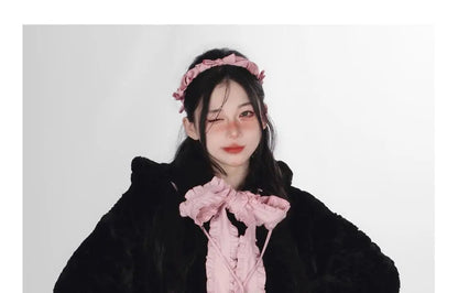 Harajuku Sweet Thicknecked Bow College Coat Woman Zip Up Hoodie Sailor Suit Plush Hoodies Women 2023 Streetwear Goth Y2k Clothes Street King Limited