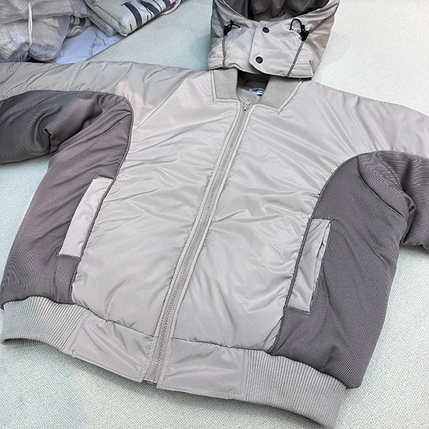 Brand New 2023 Mens Ninja Functional Dual Zipper Parkas Windproof Hooded Jacket Puffers Pockets Outdoor Work Coats Thicken #633 Street King Limited