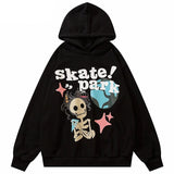 "Skate Park" Unisex Men Women Streetwear Graphic Hoodie Daulet Apparel