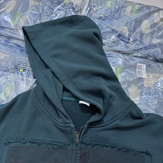 Cloth craft hooded zipper sweater jacket Street King Limited