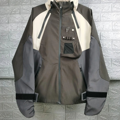 New 2023 Men Under My Car Parka All Track Zipper Casual Mess Inside Windbreaker With Hoody Trench Jackets Coat Outdoor  #A07 Street King Limited