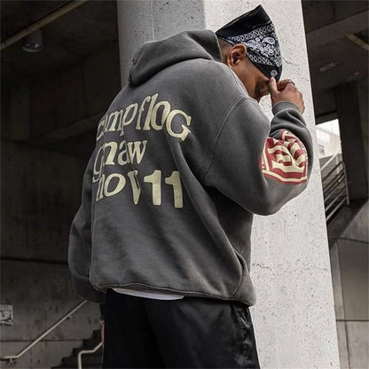 CPFM KANYE 1:1 Correct High Version Letter Heart Print High-Street Hip-Pop Cotton Loose Casual Hoodies Street King Limited