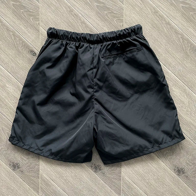 New 2023 Novelty High Comfortable Billionaire Embroidery Skateboard Street Cotton Casual Shorts Kanye Hip-hop Parkour #530 Street King Limited