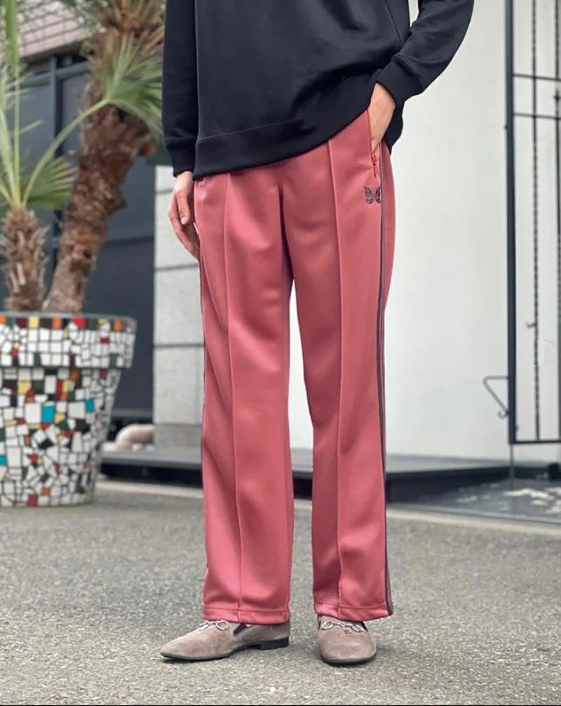 new lake green pants men woman trend loose casual pattern embroidery side edge weaving stripe joggers sweatpants unique joggers style 5204
