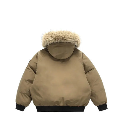 men winter streetwear loose casual fashion cotton padded hooded parkas bomber jacket women oversize thicken coat outerwear unique default style 992