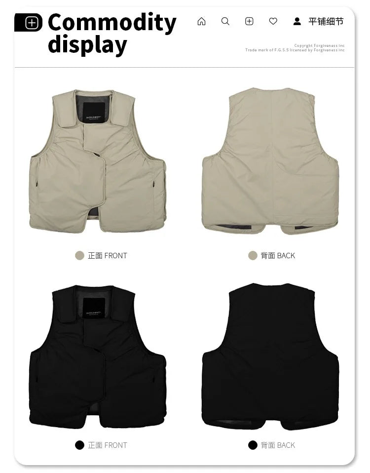 Down jacket vest Street King Limited
