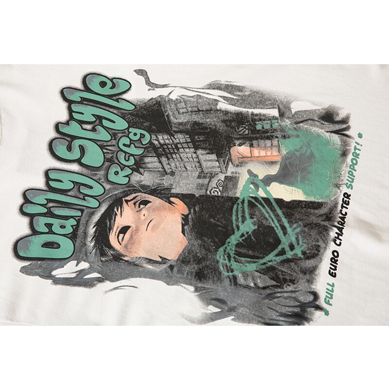 "Daily Style" Unisex Men Women Streetwear Graphic Sweatshirt Daulet Apparel