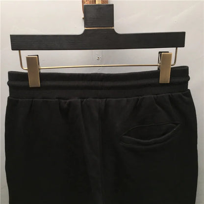 high new novelty luxury men 2022 classic full metal rivets pockets comfortable cotton parkour sweat casual pants sweatpants d50 unique joggers style 4228