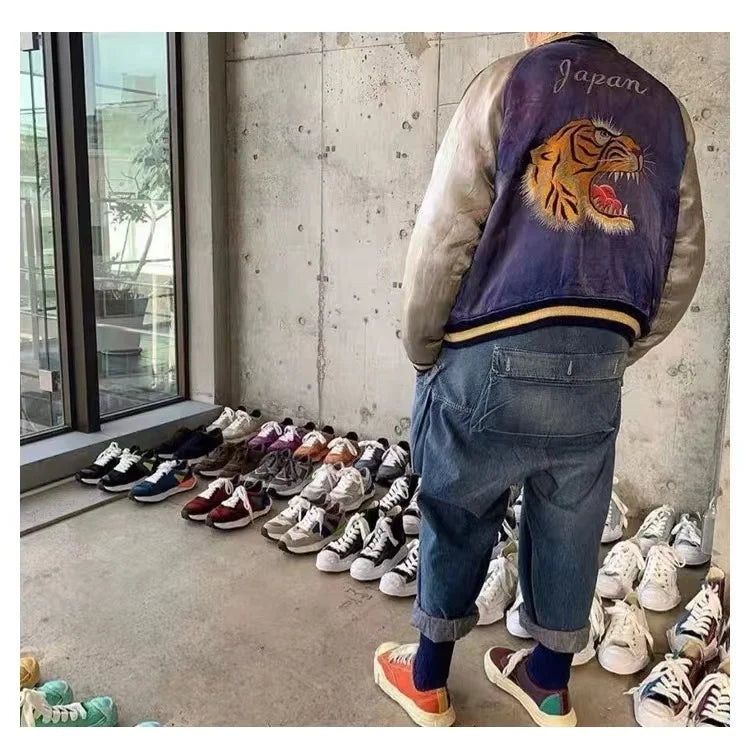 2023 men clothing chic denim overalls mens work cargo pants old school easy worker multi pocket bib jumpsuit denim pants unique cargo style 698