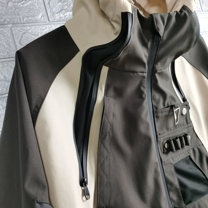 New 2023 Men Under My Car Parka All Track Zipper Casual Mess Inside Windbreaker With Hoody Trench Jackets Coat Outdoor  #A07 Street King Limited