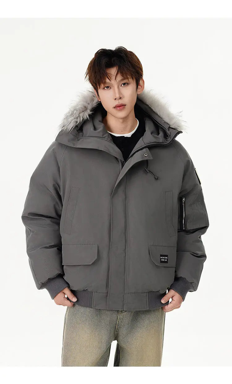 men winter streetwear loose casual fashion cotton padded hooded parkas bomber jacket women oversize thicken coat outerwear unique default style 973