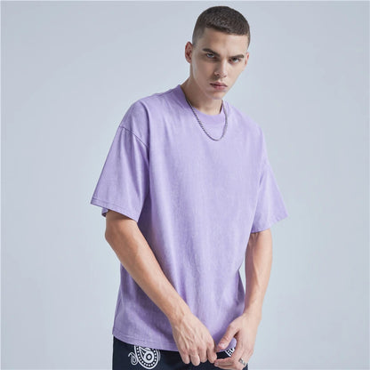 Rainbowtouches 2022 New T-Shirt Mens Tie Dye T-Shirts Cotton High Street Fashion Women Cyber Celebrity Couple T-Shirt Unisex Top Street King Limited