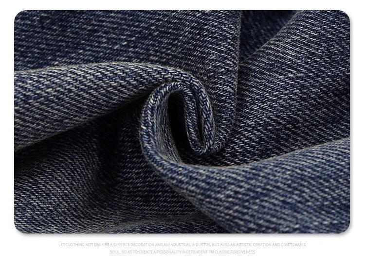 2024 autumn and winter new wave pants wash do old outline jeans unique jeans style 4809