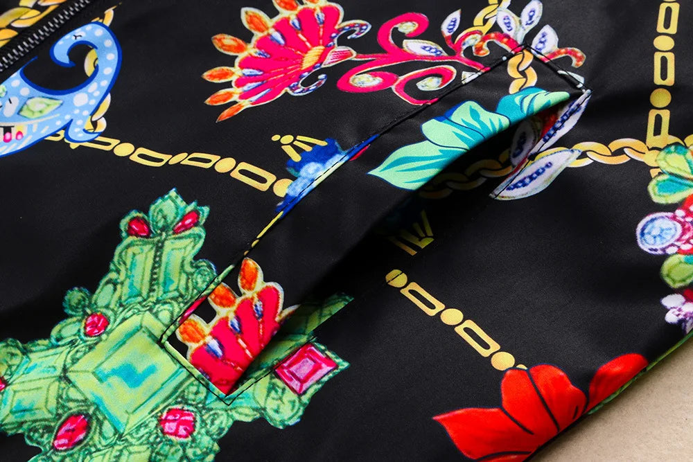 new 2023 luxurious flowers gentleman men geometry heavy baseball coats jackets abstract digital coat warm 433 unique default style 1430