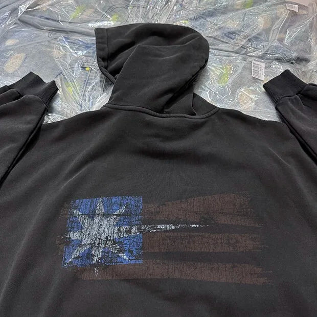 Printed hoodie Street King Limited