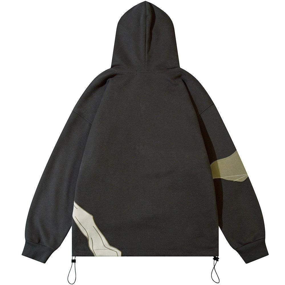 "Chillen" Unisex Men Women Streetwear Graphic Hoodie Daulet Apparel