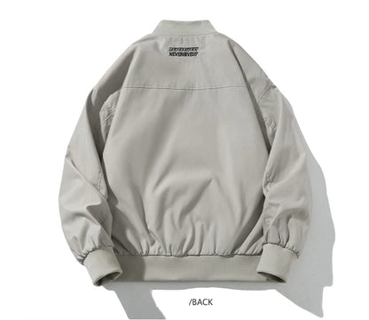 autumn mens zipper bomber jackets aesthetic vintage casual baseball uniform design hip hop street fashion techwear jacket man unique default style 1533