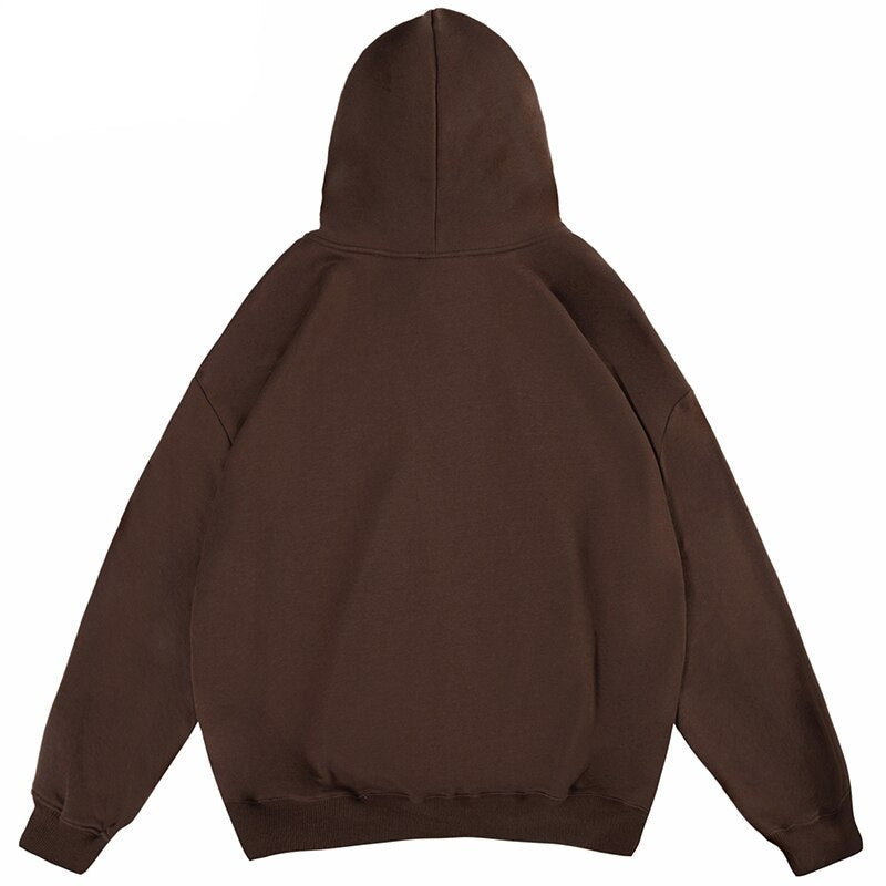 "Yellow Eyes" Unisex Men Women Streetwear Graphic Hoodie Daulet Apparel