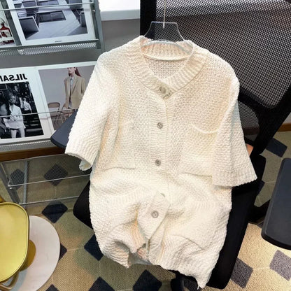 Mens Casual Soft Knitwear Genderless Fashion Personalized Versatile Comfortable Knitted Tops Unisex 2024 Spring Autumn New Street King Limited