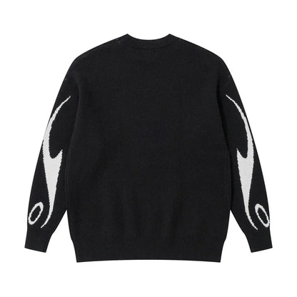 traf-2024 Women's Sweater zssiibo Official Website Autumn New y2k Fashion  Couple's Clothing Women's Clothing Sales Street King Limited