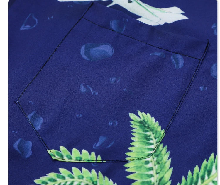 2 Pieces Sets Harajuku Printed Short Sleeves Shirts and Elastic Waist Shorts Joggers Summer Beach Streetwear Hip Hop Mens Sets Street King Limited