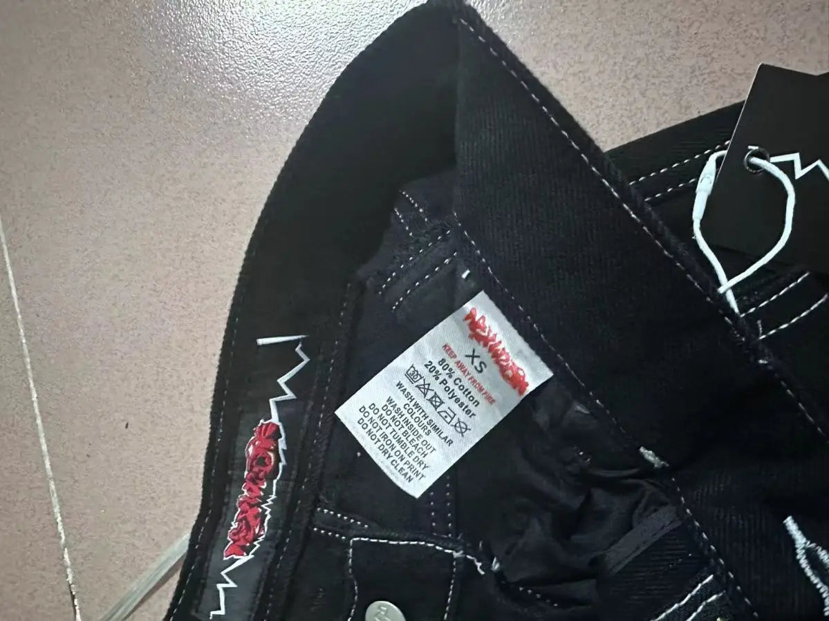 Shorts skateboarding trend mens and womens universal jeans cropped pants joggers skinny men hip hop  harajuku cargo pants Street King Limited