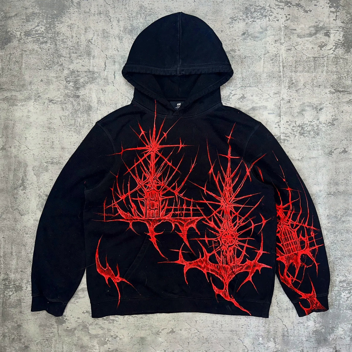 Harajuku Oversized Gothic Dragon Print Hoodie Streetwear Sweatshirt Y2k Tops Gothic Clothes Grunge Hoodies Women Men Clothing Street King Limited