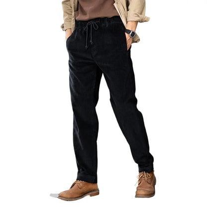men american retro casual pure cotton corduroy pants japanese streetwear amikaji fashion straight cargo pant trouser combat utility trousers