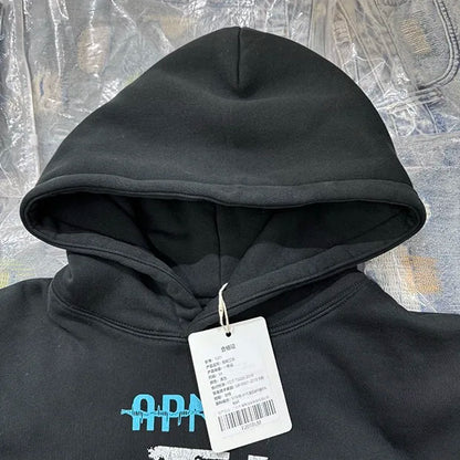 Printed fleece crack hoodie Street King Limited