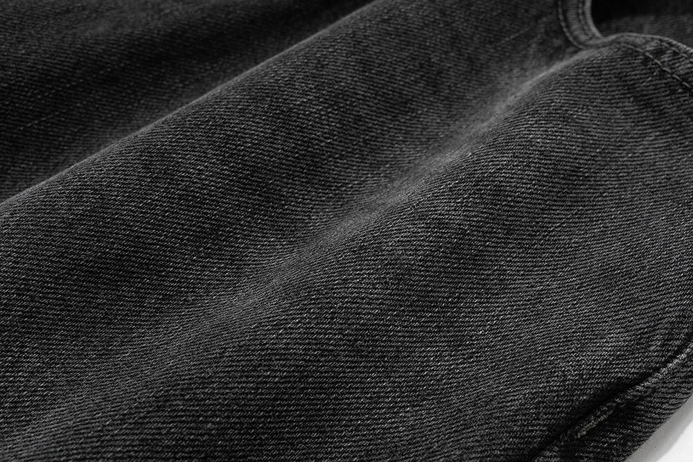 distressed micro rugged mud dyed boot cut jeans unisex straight y2k pantalones hombre casual washed denim pants oversized unique jeans style 1685