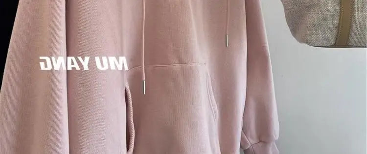 Designed embroidered squirrel hooded sweatshirt for women in spring and autumn loose and versatile American style lazy jacket Street King Limited