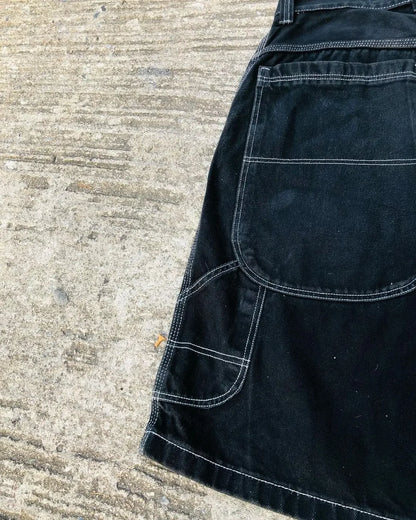 Harajuku Y2k Wexwear Embroidery Skateboarding Jeans Denim Men Letter Graphic Streetwear Shorts 2024 Baggy Gym Basketball Shorts Street King Limited