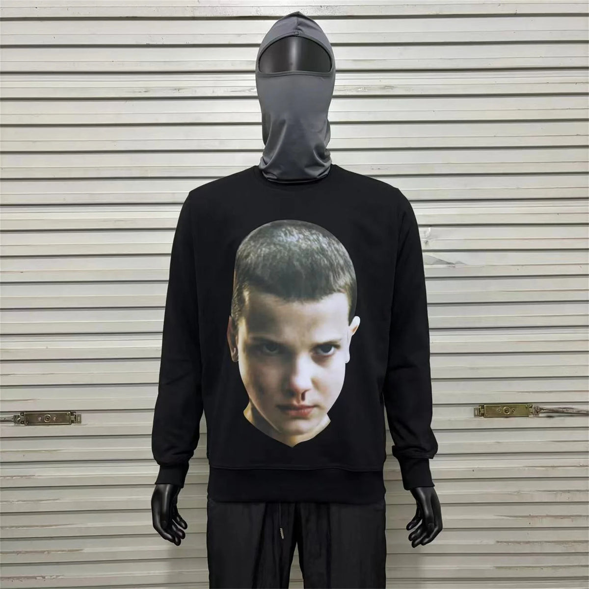 INUN Brand Fashion 11 Portrait Print High-Street Cotton Casual Loose Quality Pullover Sweatshirt Sweater For Men Street King Limited