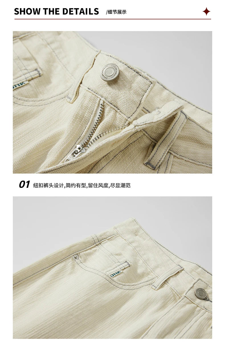 men classic fashion vintage loose casual plus size 28 42 ankle length white soft denim jeans pant cityboy harem jeans trousers unique jeans style 1985