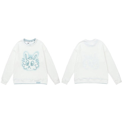 "Big Ears" Unisex Men Women Streetwear Graphic Sweater Daulet Apparel