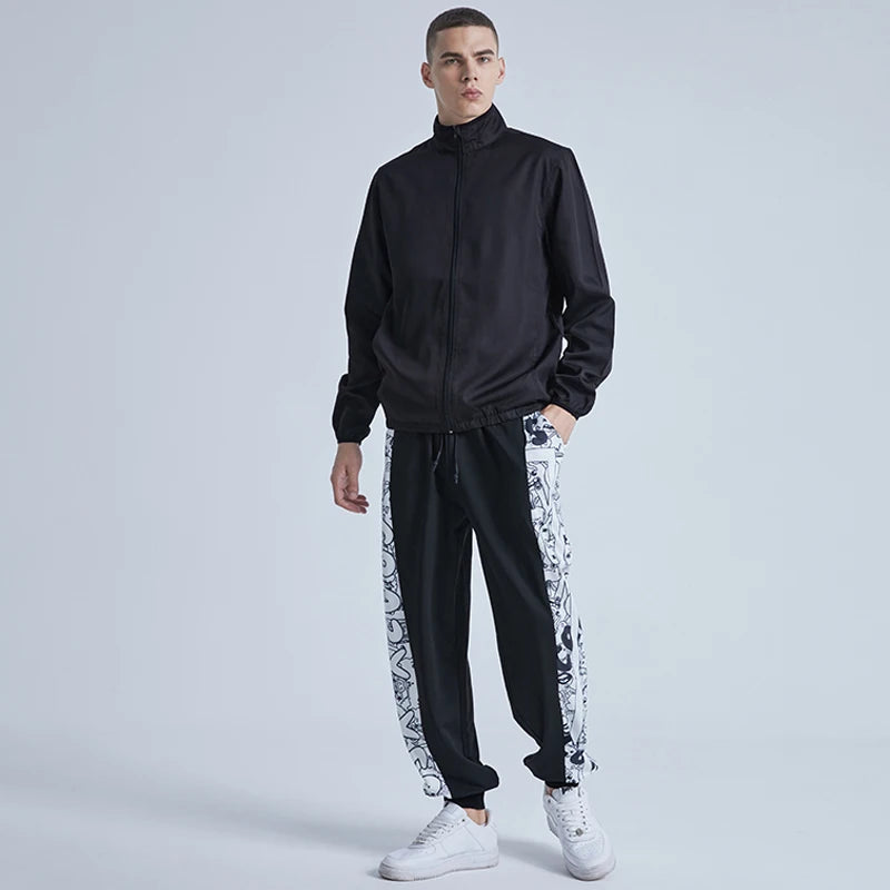 rainbowtouches brand casual jackets for men solid fashion outdoor windbreaker oversized high quality coats chaquetas hombre unique default style 6009