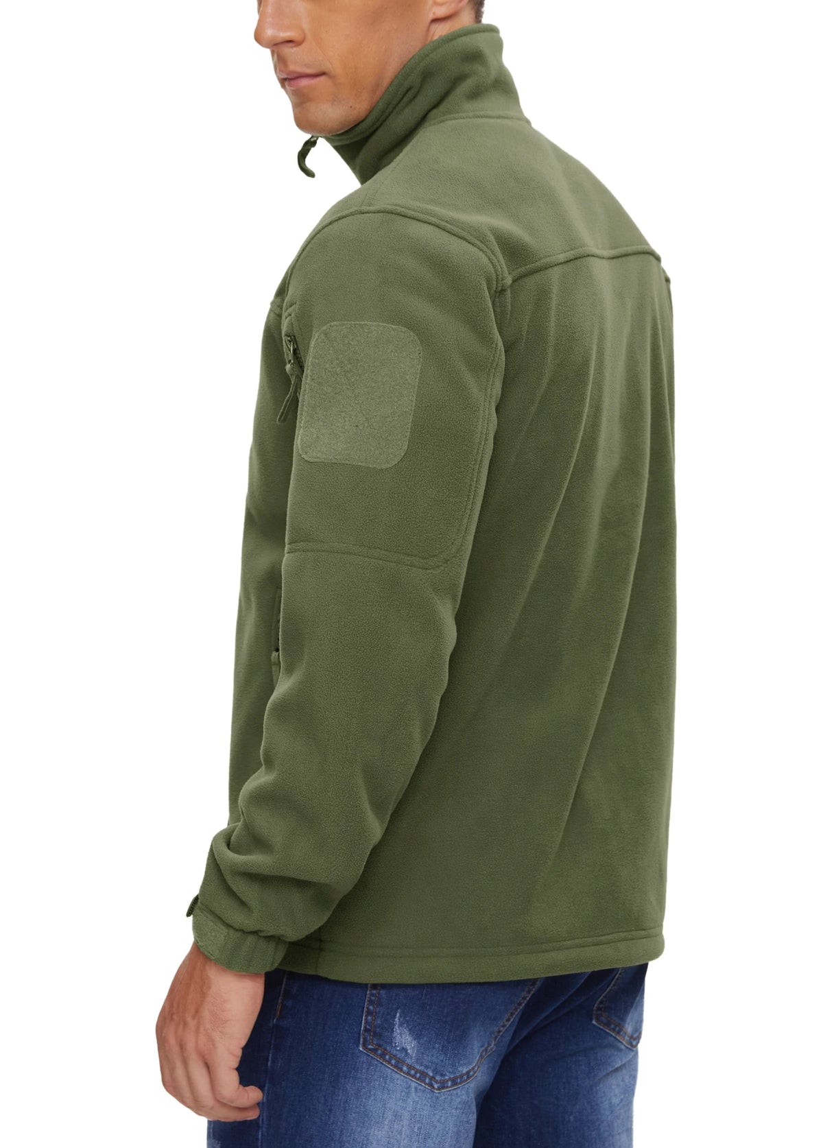 winter fleece jacket mens zipper pockets work jacket thermal warm full zip fishing hiking coats outwear man windbreaker urban fashion pants