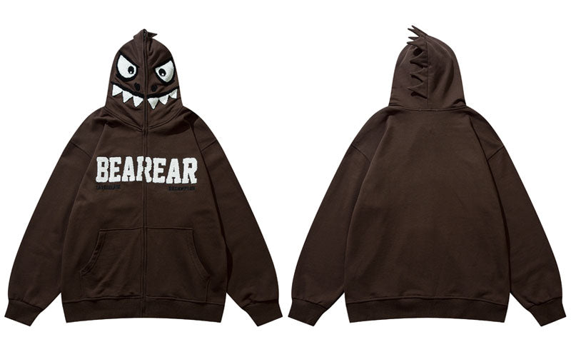 "Cover Up" Unisex Men Women Streetwear Graphic Hoodie Daulet Apparel