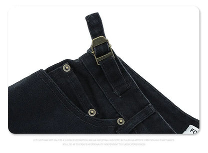 Washed and worn multi-pocket cargo jeans Street King Limited