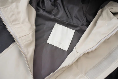 Undermycar 2023 Deconstructor Contrast Zipper Windbreaker Coat Street King Limited