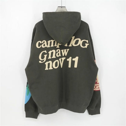 CPFM KANYE 1:1 Correct High Version Letter Heart Print High-Street Hip-Pop Cotton Loose Casual Hoodies Street King Limited