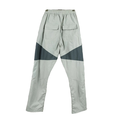 three dimensional adhesive zipper splicing functional patchwork cargo trousers mens high street vibe thin nylon cargo pants unique cargo style 940