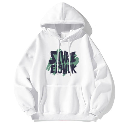 Autumn Design Letter Print Fleece Hoodies For Men Fashion Hip Hop Oversized Sweatshirt Y2K Streetwear Pullover Hoodie Clothing Street King Limited