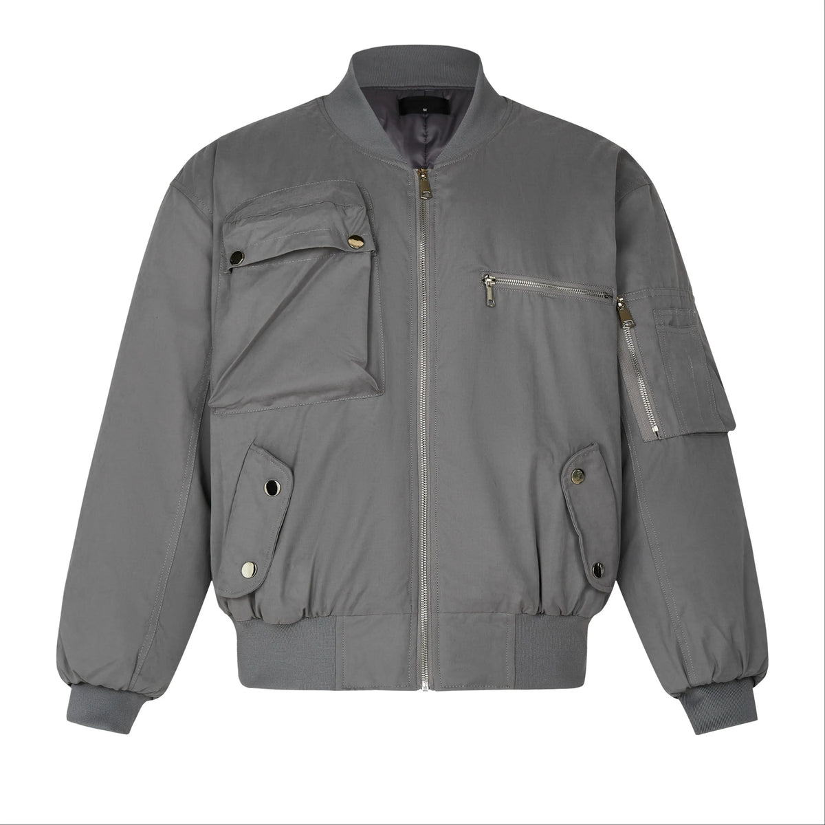 High Street Pilot Cotton Jackets Mens Thickening Winter Tooling Trendy Profile Warm Bomber Coats Unisex Baseball Collar Parkas Street King Limited