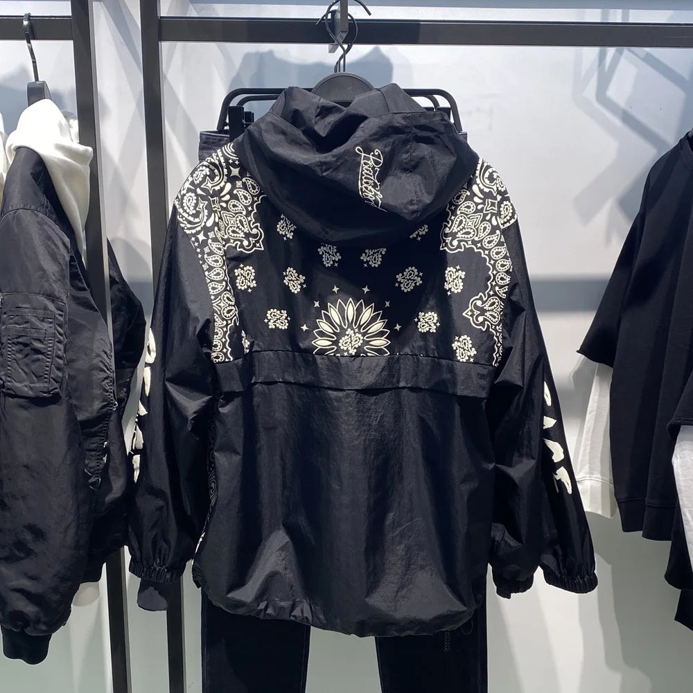 new men 2022 luxury rib sleeve paisley west coast crips bloods couple baseball coats jackets abstract digital coat motor a627 unique default style 471