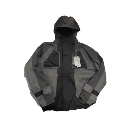 New 2023 Mens Undermycar Armor Zipper Parkas Windproof Hhooded Jacket Tatting Multiple pockets outdoor Wear size M L XL #490 Street King Limited