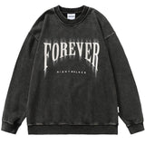 "Together Forever" Unisex Men Women Streetwear Graphic Sweatshirt Daulet Apparel