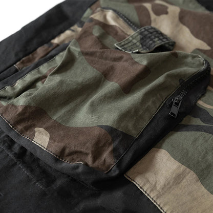 y2k shorts summer american street multi pocket camouflage workwear mens shorts trendy casual five quarter pants mens clothing unique shorts style 450