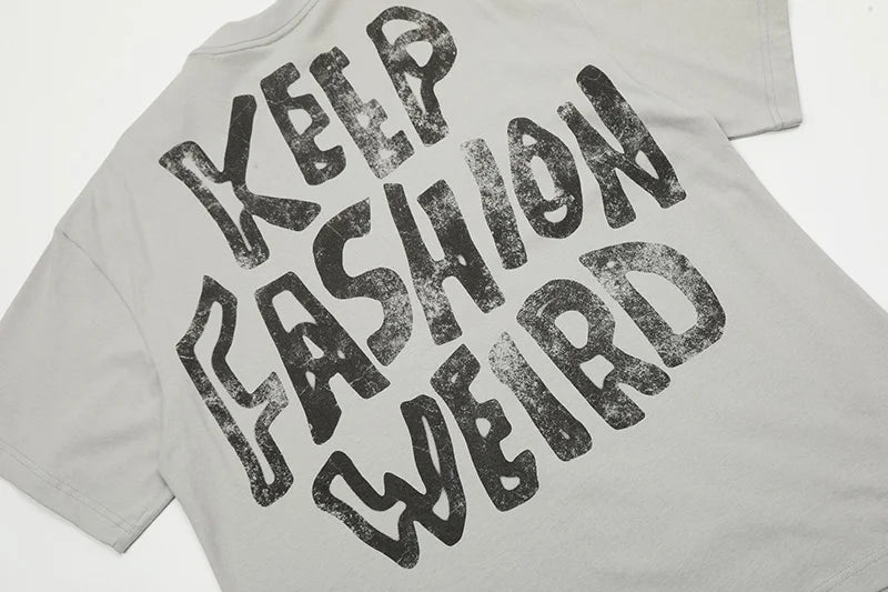 Black White Blue SAINT T-shirt Men Woman Good Quality Vintage Cartoon Pattern Printing Loose Casual Top Tees Street King Limited